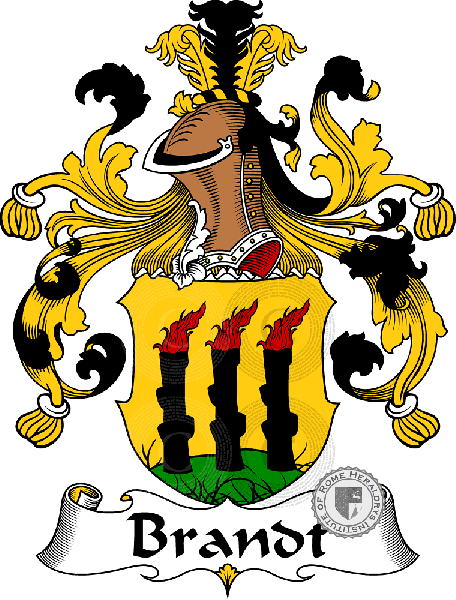 Coat of arms of family Brandt