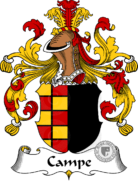 Coat of arms of family Campe