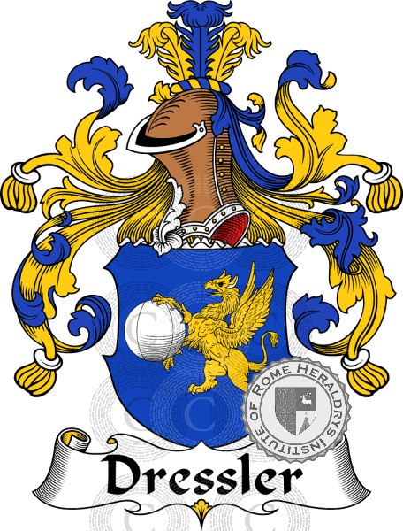 Coat of arms of family Dressler