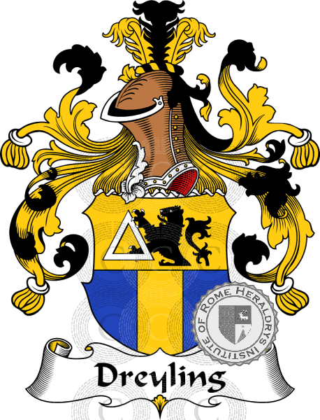 Escudo de la familia Dreyling   ref: 30343