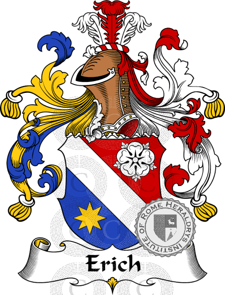 Coat of arms of family Erich