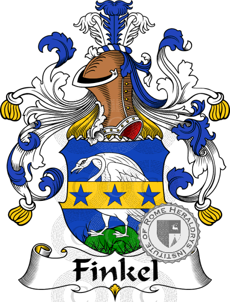 Coat of arms of family Finkel