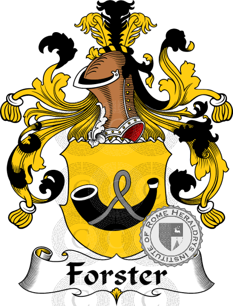 Escudo de la familia Forster