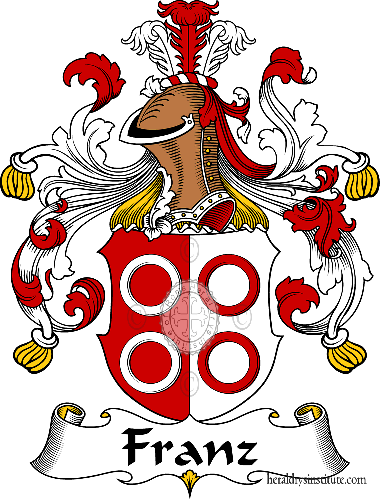 Coat of arms of family Franz   ref: 30499