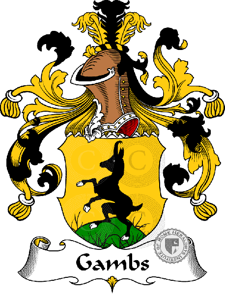 Coat of arms of family Gambs