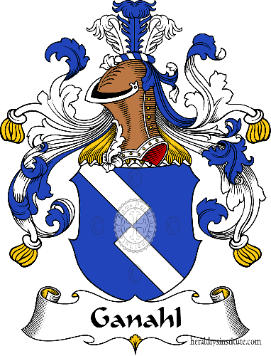 Coat of arms of family Ganahl