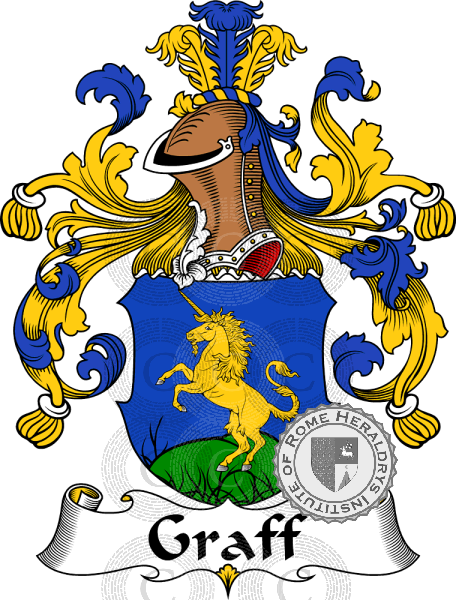 Coat of arms of family Graff