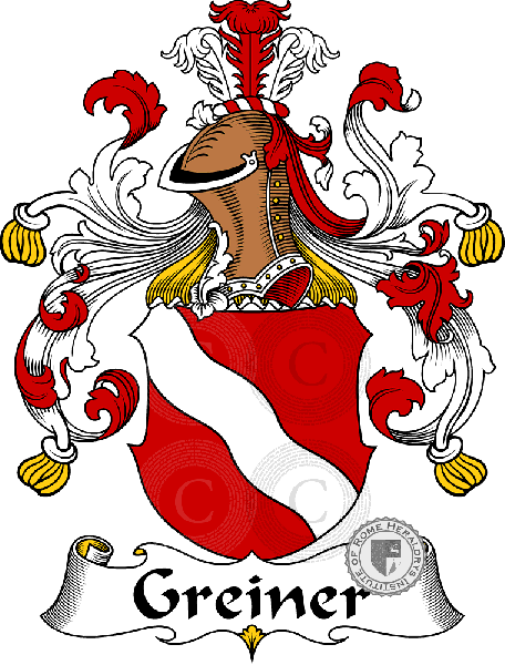 Coat of arms of family Greiner
