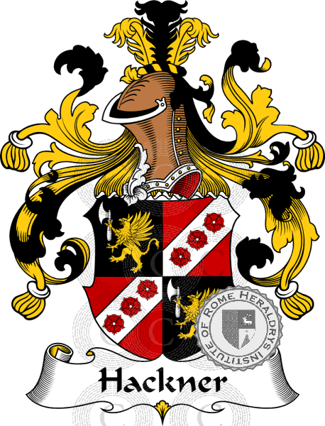 Wappen der Familie Hackner   ref: 30704