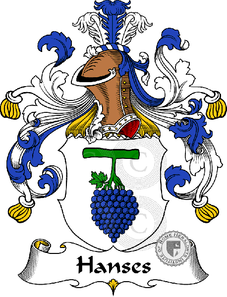 Wappen der Familie Hanses