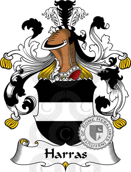 Wappen der Familie Harras   ref: 30747