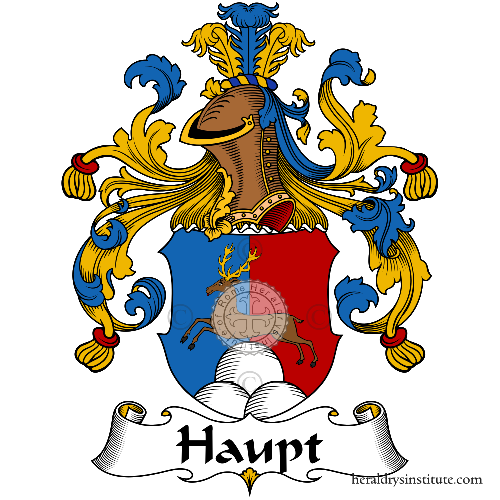 Coat of arms of family Haupt