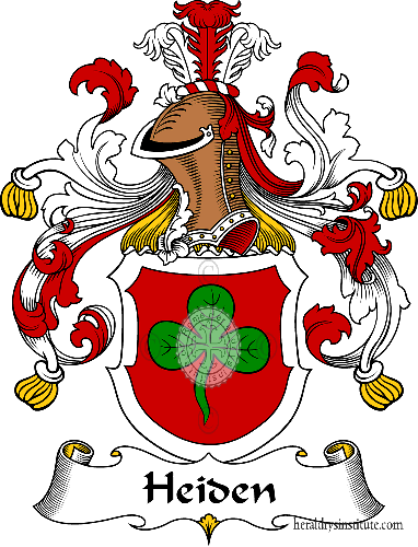 Wappen der Familie Heiden