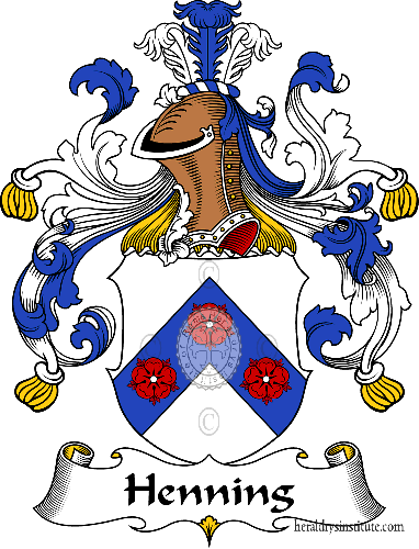 Coat of arms of family Henning