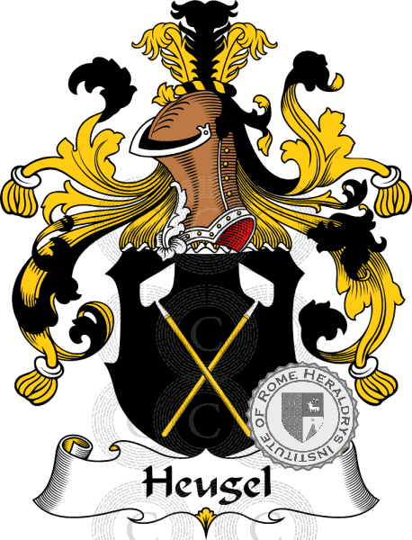 Wappen der Familie Heugel   ref: 30872