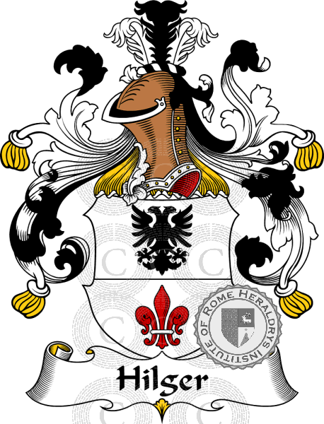 Wappen der Familie Hilger   ref: 30886