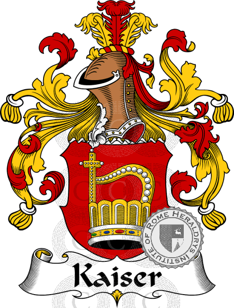 Coat of arms of family Kaiser