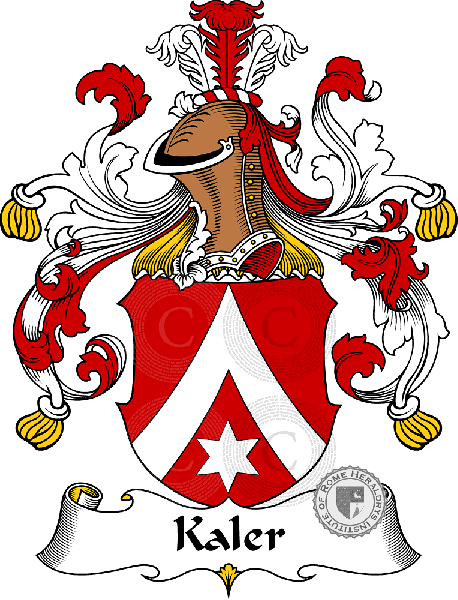Coat of arms of family Kaler