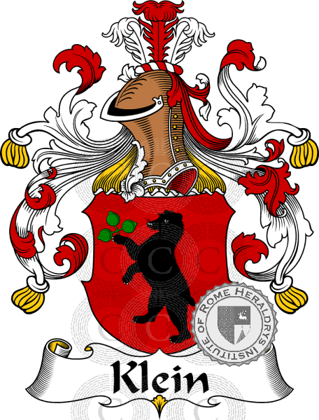 Coat of arms of family Klein