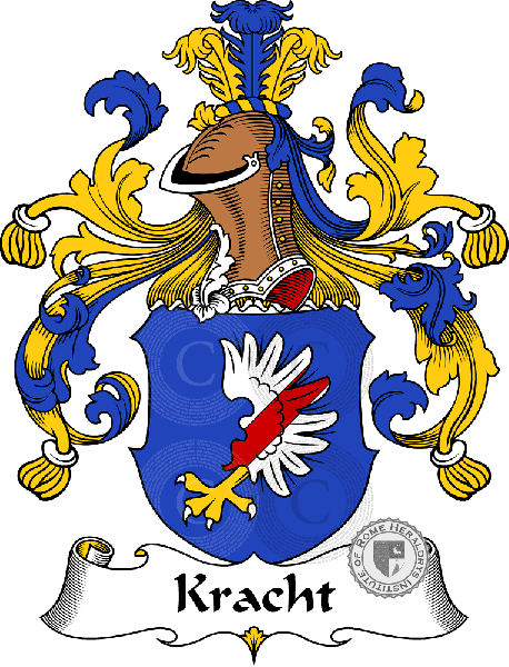 Coat of arms of family Kracht