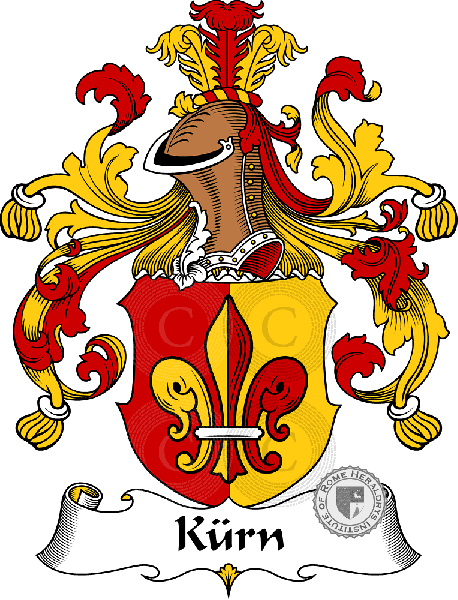Coat of arms of family Kürn