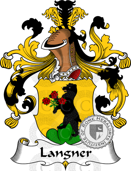 Coat of arms of family Langner