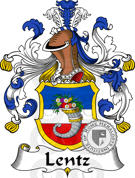 Coat of arms of family Lentz