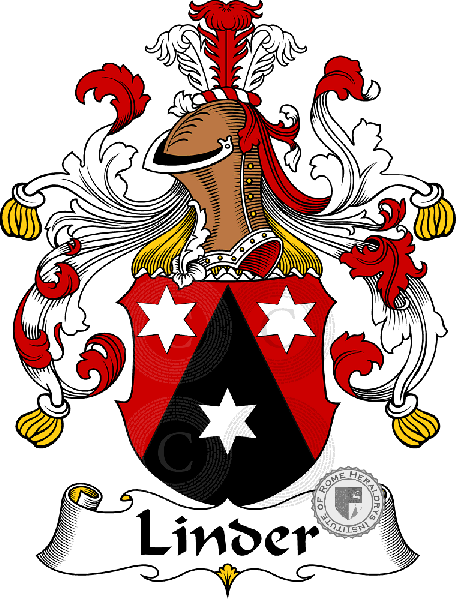 Coat of arms of family Linder