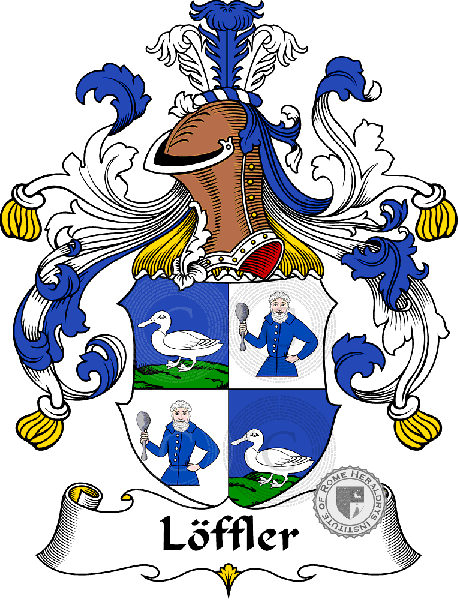 Coat of arms of family Löffler