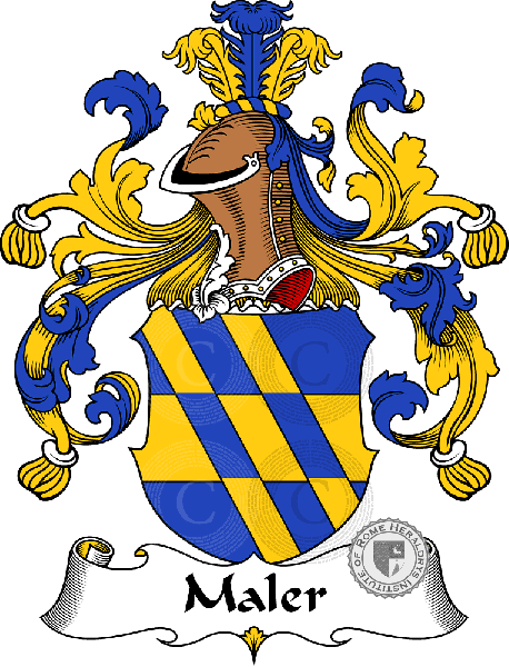 Coat of arms of family Maler