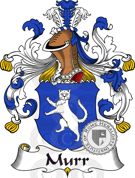 Wappen der Familie Murr   ref: 31408