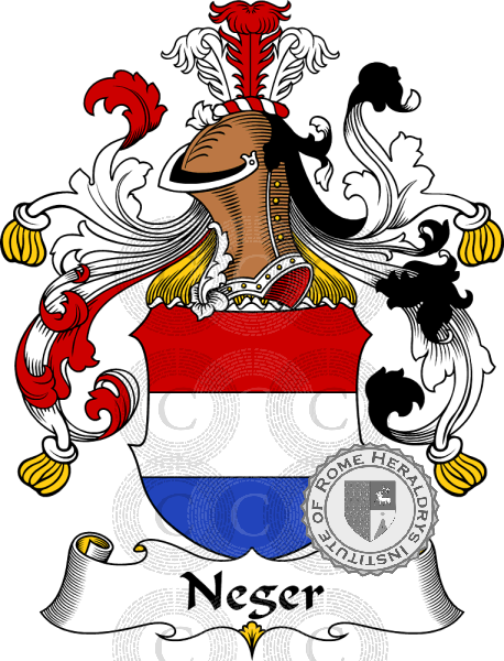 Wappen der Familie Neger   ref: 31436