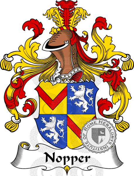 Wappen der Familie Nopper   ref: 31461