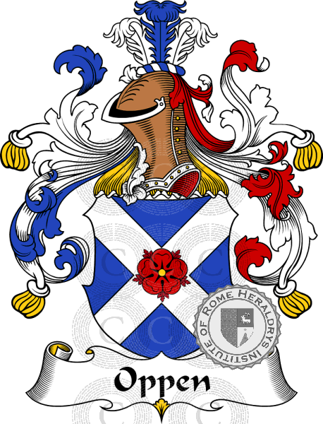 Wappen der Familie Oppen   ref: 31495