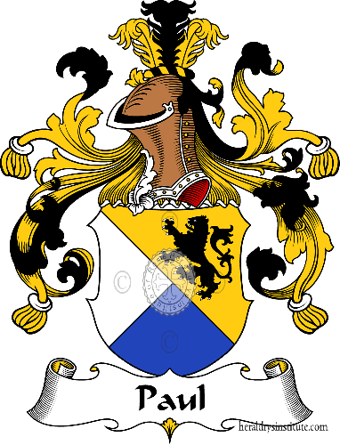 Coat of arms of family Paul