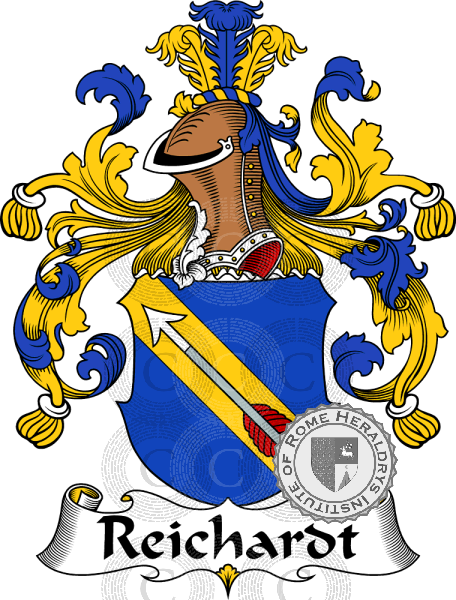 Wappen der Familie Reichardt   ref: 31609