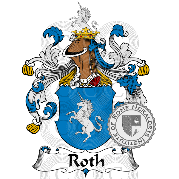 Coat of arms of family Roth