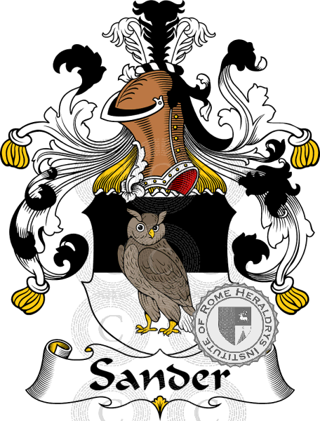 Wappen der Familie Sander   ref: 31657
