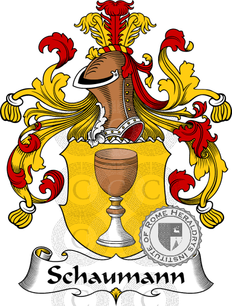 Coat of arms of family Schaumann   ref: 31693