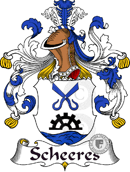 Coat of arms of family Scheeres