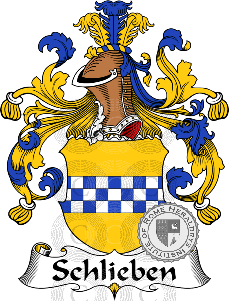 Escudo de la familia Schlieben   ref: 31757