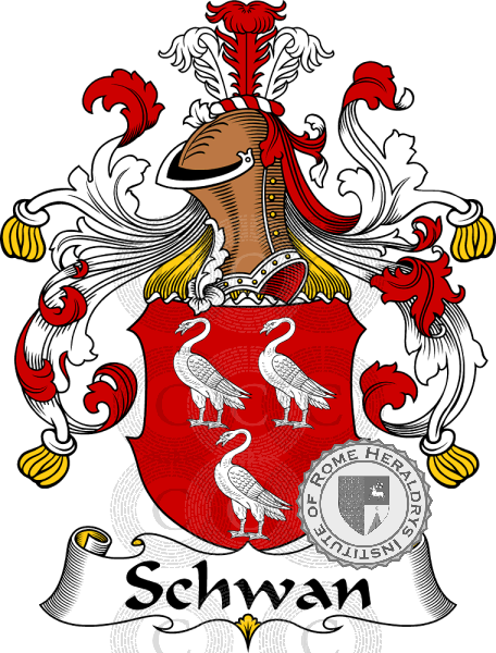 Wappen der Familie Schwan