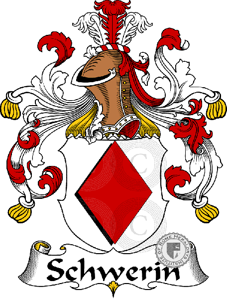 Escudo de la familia Schwerin
