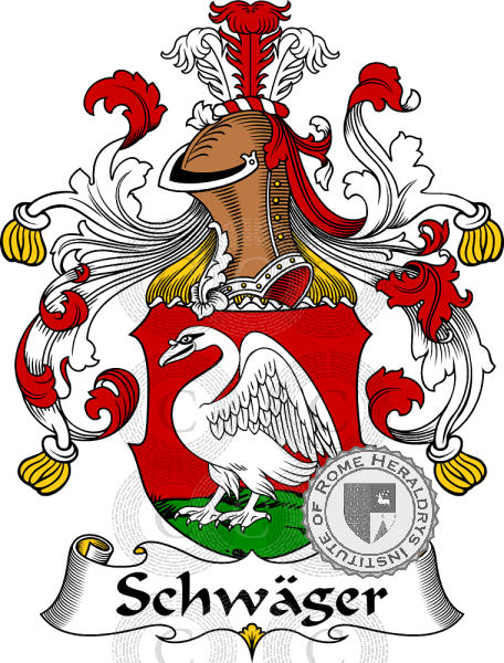 Wappen der Familie Schwäger   ref: 31806