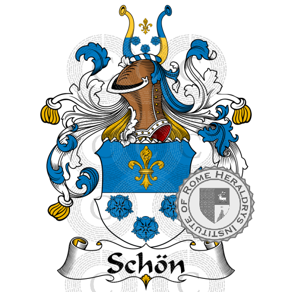 Coat of arms of family Schön