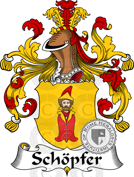 Escudo de la familia Schöpfer   ref: 31817