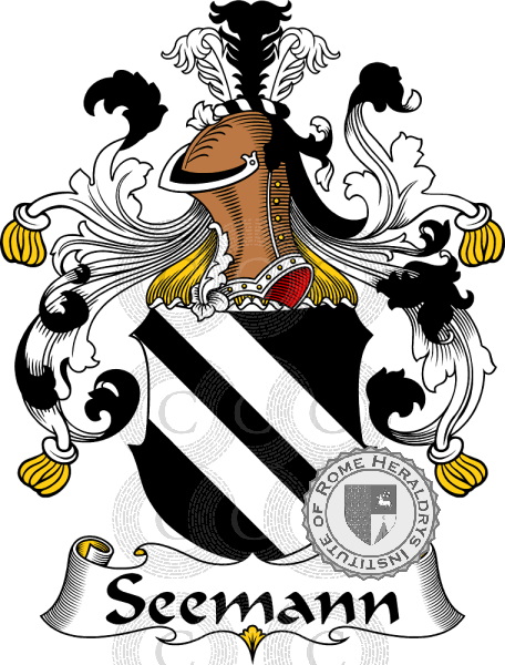 Coat of arms of family Seemann   ref: 31824