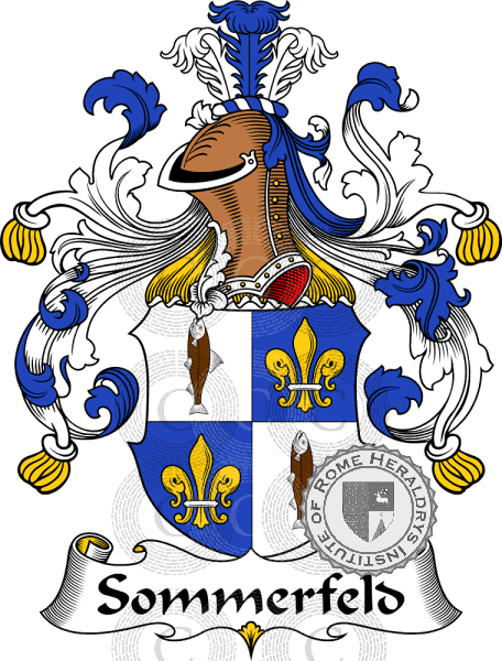 Wappen der Familie Sommerfeld   ref: 31843