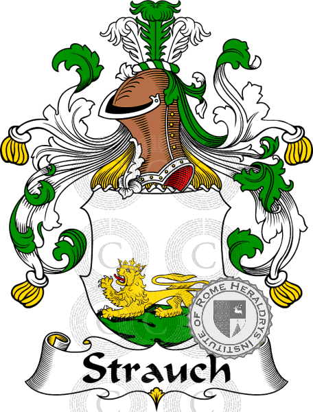 Escudo de la familia Strauch   ref: 31913