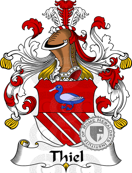 Wappen der Familie Thiel